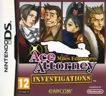 Ace Attorney Investigations - Miles Edgeworth (Europe)